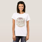 Gerettet durch Gnade Jesus T-Shirt (Vorne ganz)