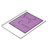 Gerettet durch Grace Notebook Notizblock (Linke Seite)