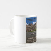 Gerettet durch River Rafting! - Nationalmonume Din Kaffeetasse (Vorderseite Links)
