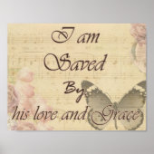 Gerettet durch seine Liebe und Gnade Poster (Vorne)