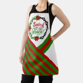 Gerettet durch Seinen grauen Weihnachtskranz Schürze (InSitu)