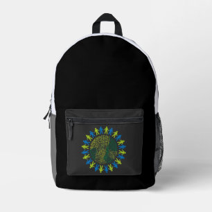 gerettet Erde Bedruckter Rucksack