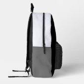 gerettet Erde Bedruckter Rucksack (Links)