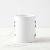 Gerettet Erde Rette Leben Kaffeetasse (Mittel)