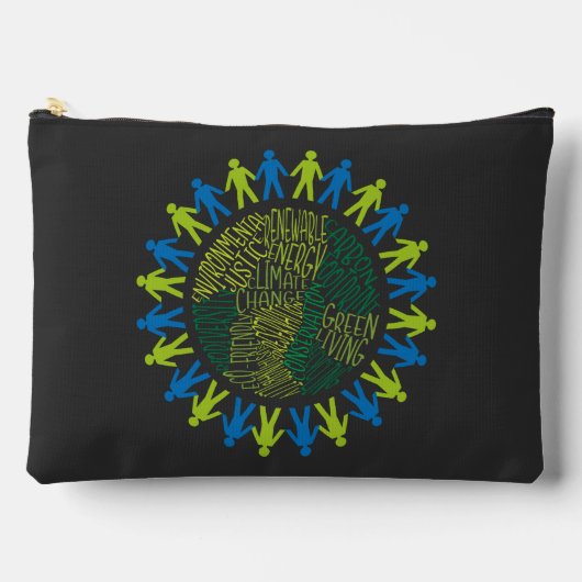 gerettet Erde Zubehörtasche (Vorderseite)