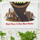 Gerettet Fette ~ für Gunpulver Küchentuch (Gefaltet)