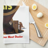 Gerettet Fette ~ für Gunpulver Küchentuch (Viertel Falte)