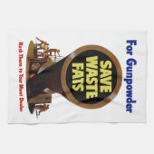 Gerettet Fette ~ für Gunpulver Küchentuch (Horizontal)