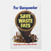 Gerettet Fette ~ für Gunpulver Küchentuch (Vertikal)