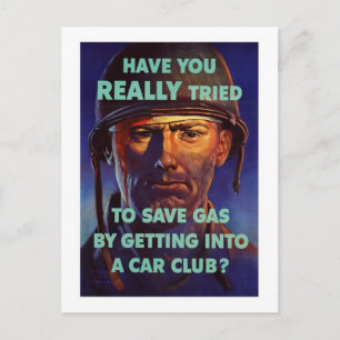 Gerettet Gas - WW2 Postkarte