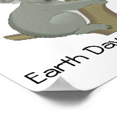 Gerettet gefährdete Arten Koala Poster (Ecke)