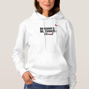 Gerettet ist meine Lieblingsrasse – Tierrettung Hoodie