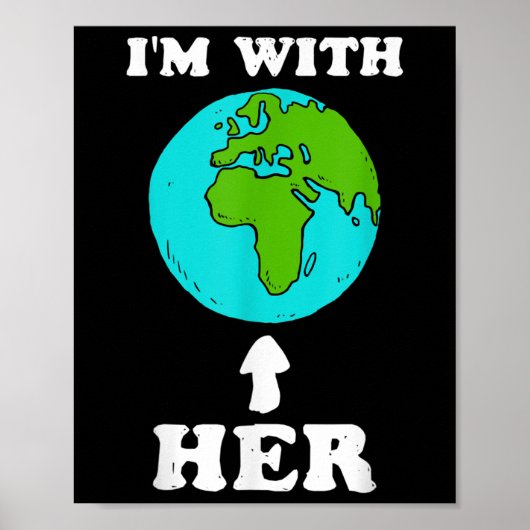 Gerettet Klimawandel Recycelnd Umwelt Poster (Vorne)