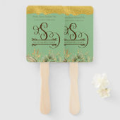 Gerettet (Liebe Letter Collection) Fächer (Vorne und Hinten)