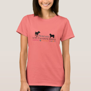 Gerettet Lieblingszucht-Shirt T-Shirt