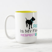 Gerettet Lieblingszucht-Tasse Zweifarbige Tasse (Links)