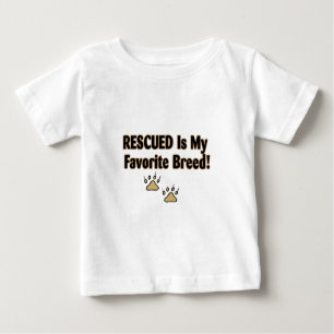 Gerettet meine Lieblingszucht Baby T-shirt