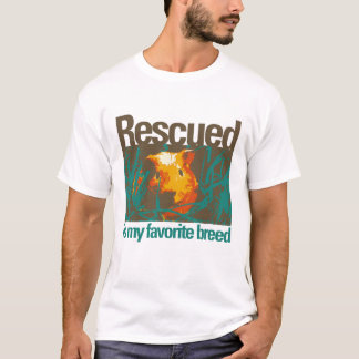 Gerettet meine Lieblingszucht - Meerschweinchen T-Shirt