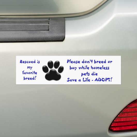 Gerettet meine Lieblingszucht züchtet nicht oder Autoaufkleber (Auf Auto)