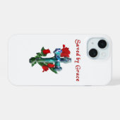 Gerettet nach Grace iPhone 15 Hülle (Rückseite (Horizontal))