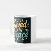 Gerettet nach Grace Kaffeetasse (Vorderseite Links)