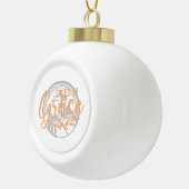 GERETTET NACH GRACE KERAMIK Kugel-Ornament (Rechts)