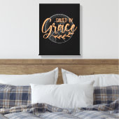 GERETTET NACH GRACE LEINWANDDRUCK (Insitu (Schlafzimmer))