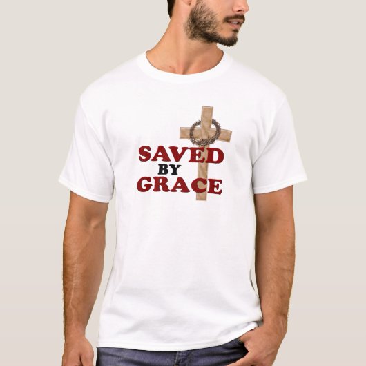 GERETTET NACH GRACE T-Shirt (Vorderseite)