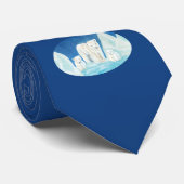 Gerettet Polarbären Krawatte (Gerollt)