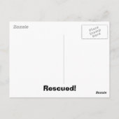 gerettet postkarte (Rückseite)