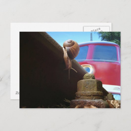 gerettet postkarte (Vorne/Hinten)