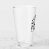 Gerettet Trinkbier Glas (Rechts)