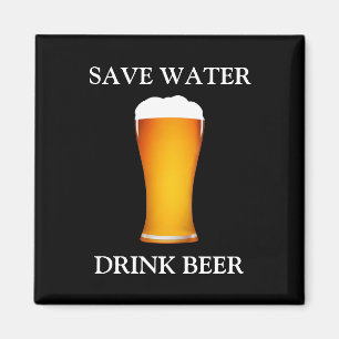 Gerettet Trinkbier Magnet