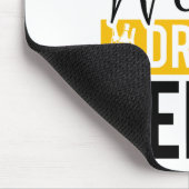 Gerettet Trinkbier Mousepad (Ecke)