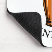 Gerettet Trinkbier Mousepad (Ecke)