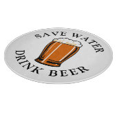 Gerettet Trinkbier Schneidebrett (Ecke)