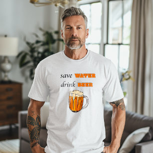 Gerettet Trinkwasser Bier T - Shirt