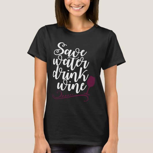 Gerettet Trinkwasser T-Shirt (Vorderseite)