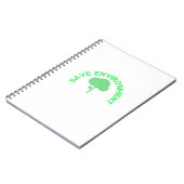 GERETTET UMWELT NOTIZBLOCK (Linke Seite)