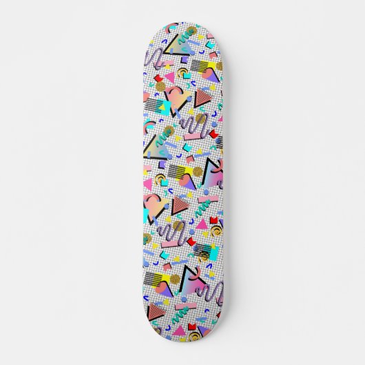 Gerettet vom Skate Deck 90s Party Design Skateboard (Vorne)
