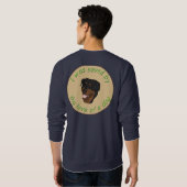 Gerettet von einem Rottweiler Sweatshirt (Schwarz voll)
