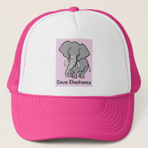 Gerettet von ELEPHANTEN bedrohte Arten - Afrika Truckerkappe