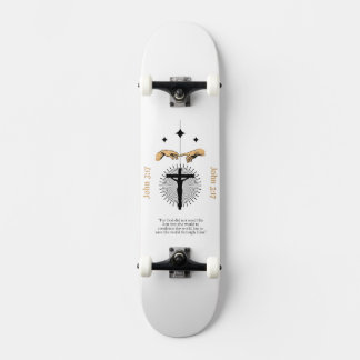 "Gerettet von Gnade: Zweck der Mission Jesu" Skateboard