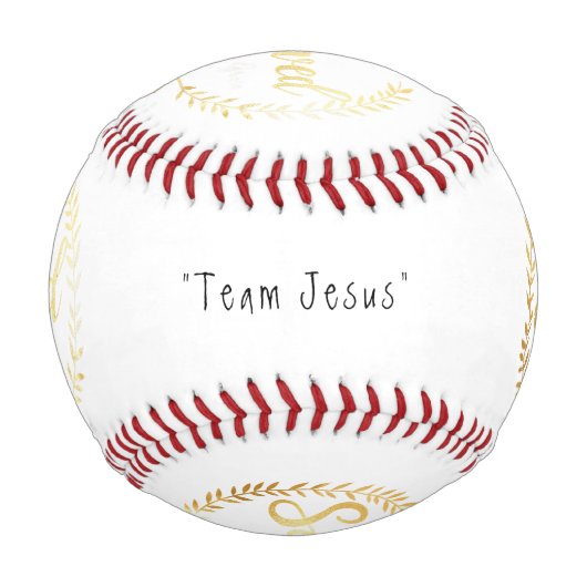 Gerettet von Grace Baseballs - Geschenk für einen (Vorderseite)