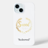 Gerettet von Grace Phone Case - Custom Faith Gift (Rückseite)