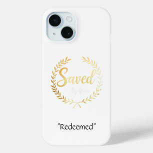 Gerettet von Grace Phone Case - Custom Faith Gift