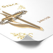 Gerettet von Grace Poster (Ecke)