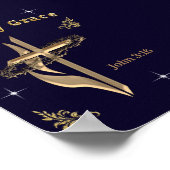 Gerettet von Grace Poster (Ecke)