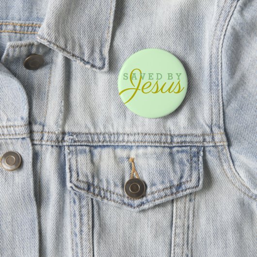 Gerettet von Jesus Button (Beispiel)