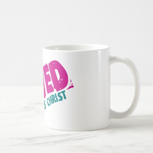 GERETTET von Jesus Christus Kaffeetasse (Rechts)